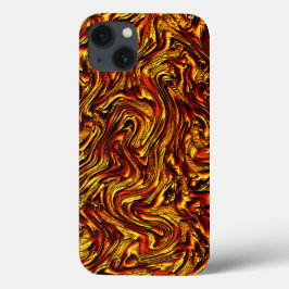 Golden and vivid red struktur