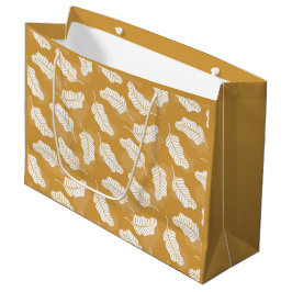 Golden and White Löv Gift Bag