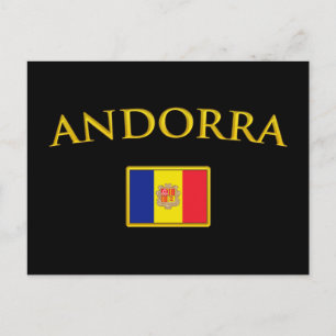 Golden Andorra Vykort