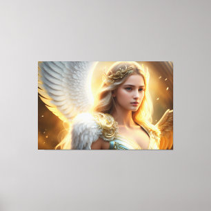 Golden Angel Canvastryck