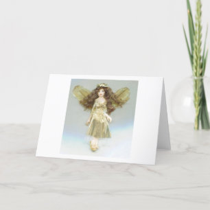 Golden Angel jul JL Biel Helgkort
