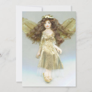 Golden Angel jul JL Biel Julkort