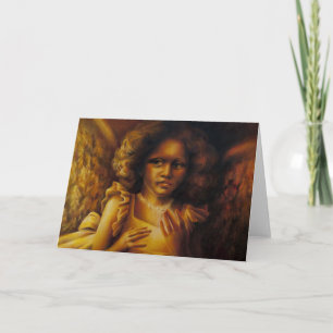 Golden Angel-julkort Helgkort