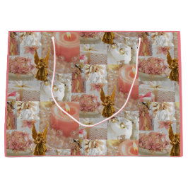 Golden Angel och Dekorations Gift Bag