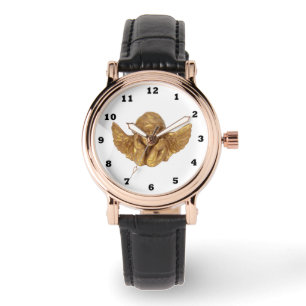 Golden Angel Vackra Religiösans handklocka Armbandsur