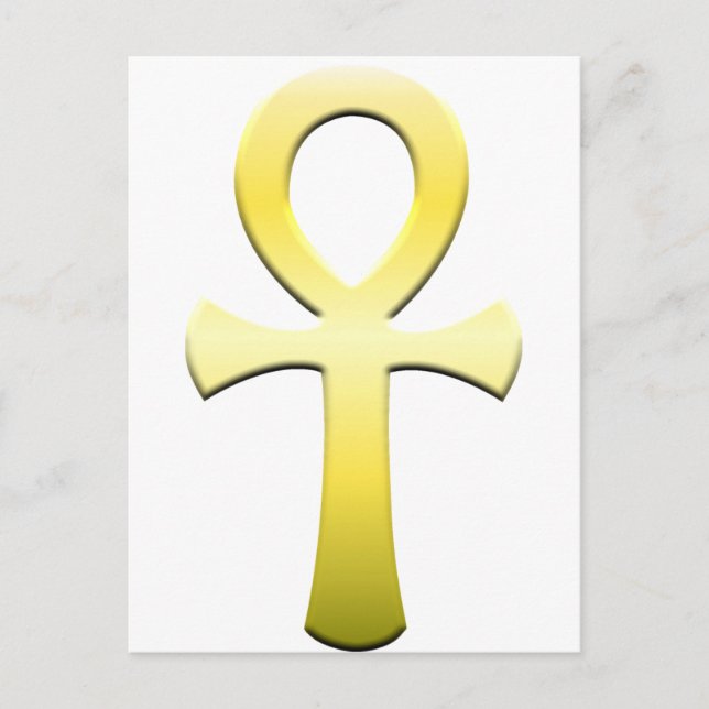 Golden Ankh Vykort (Framsida)
