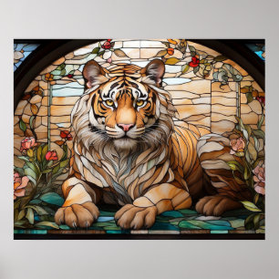 *~* Golden AP68 TIGER - fastnat glas 5:4 Fantasy Poster