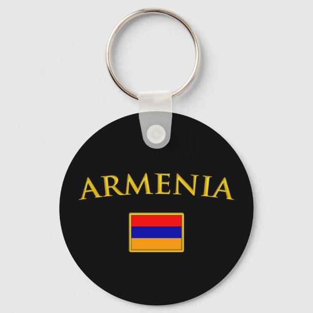Golden Armenien Nyckelring (Framsida)