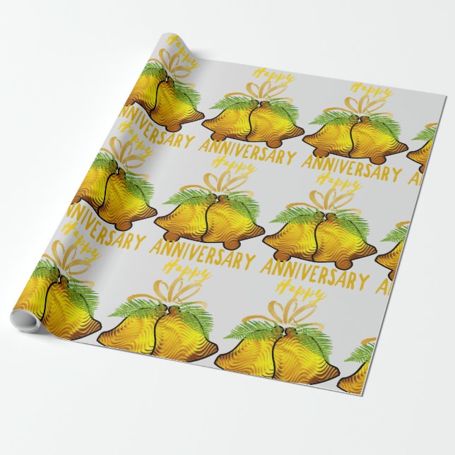Golden-årsdagen Presentpapper (Utrullad)