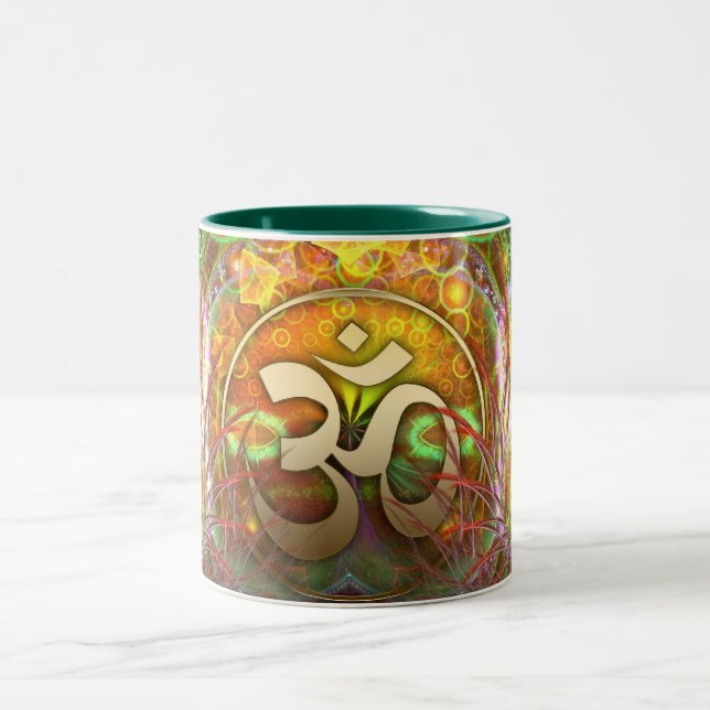 Golden Aum/Om Dreams Mugg (Center)