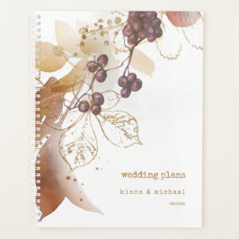 Golden Autumn Berries Bröllop Plans ID655