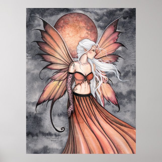 Golden Autumn Fairy Poster (Framsidan)