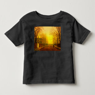 Golden Autumn John Atkinson Grimshaw T Shirt