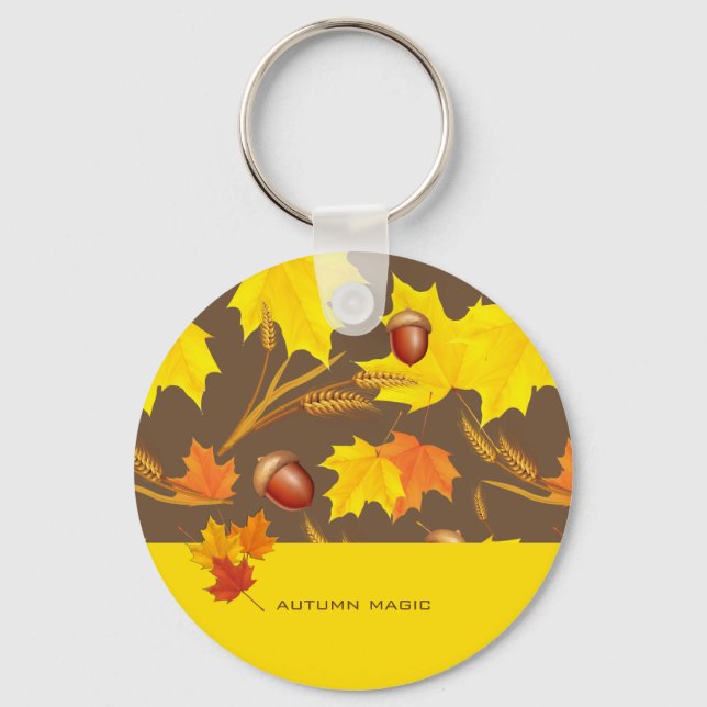 Golden Autumn Nyckelring (Framsida)