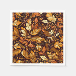 Golden Autumn Papper Pappersservett