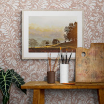 Golden Autumn Sunset i Bradgate