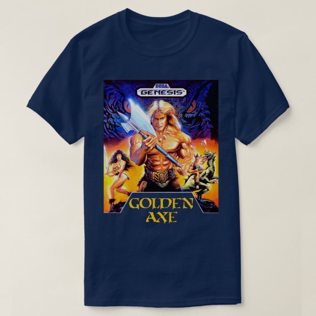 Golden Ax Genesis T Shirt (Design framsida)