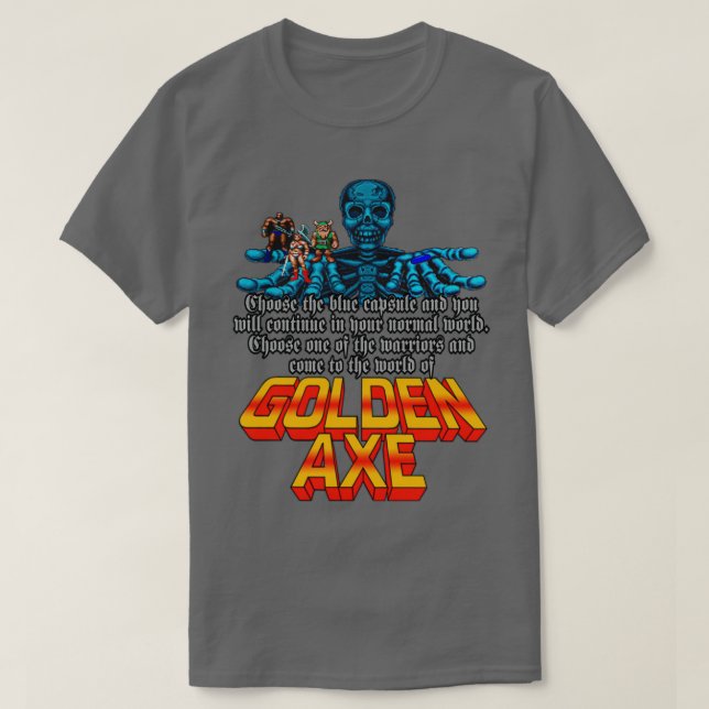 Golden ax kapsel t shirt (Design framsida)