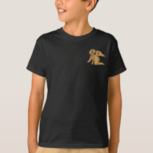 Golden Baby Angel Shiny Elegant Angelic Tee Shirt