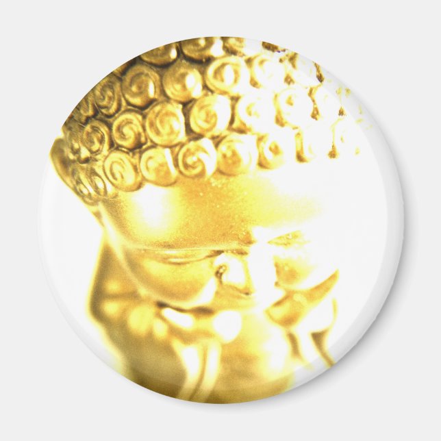 Golden Baby Buddha mousepad Magnet (Framsidan)