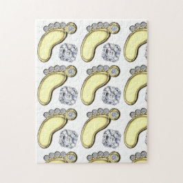 Golden Baby Foot Pussel