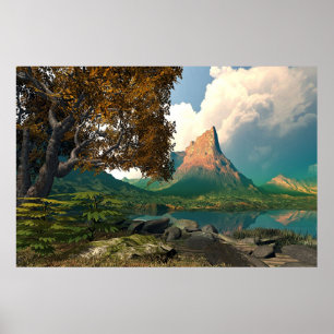 Golden Backe Poster