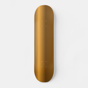Golden-bakgrund Old School Skateboard Bräda 18 Cm