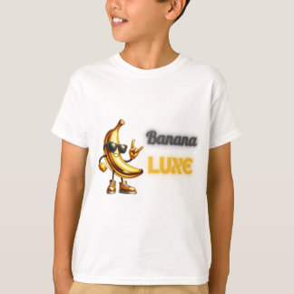 Golden Banana – Cool Fruit with Rockstar Attitude T Shirt