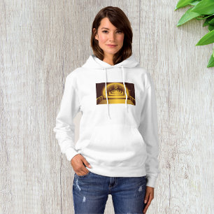 Golden Bank Corridor Glowing Dollar Finance T Shirt