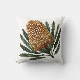 Golden Banksia Botanian Australian Native Flower Kudde