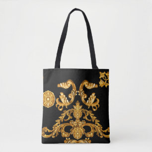 Golden Baroque, Ornamental Inslag. Tygkasse