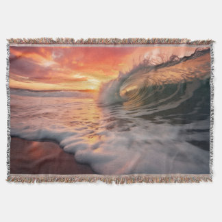 Golden Barrel Coastal Photorealistic Digital Art Filt