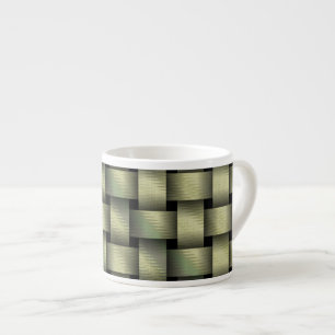 Golden Basket Weave Espressomugg