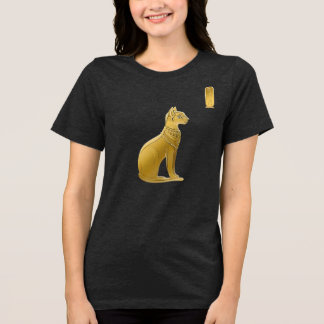 Golden Bastet - Egyptiska Cat Goddess T Shirt