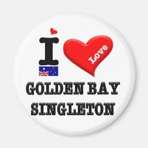 GOLDEN BAY-SINGLETON - I Kärlek Magnet