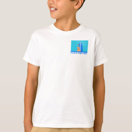 Golden Beach Vibes Only Kids" T Shirt