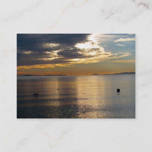 Golden Beams Visitkort (Framsida)