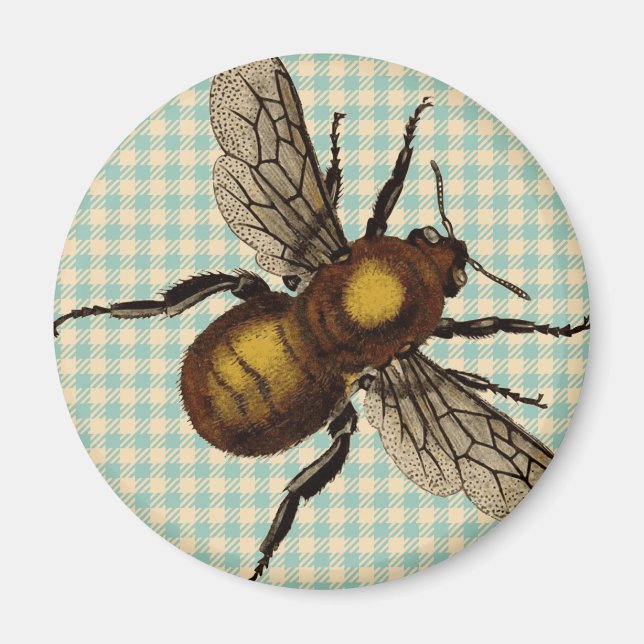 Golden Bee Art Magnet (Framsidan)