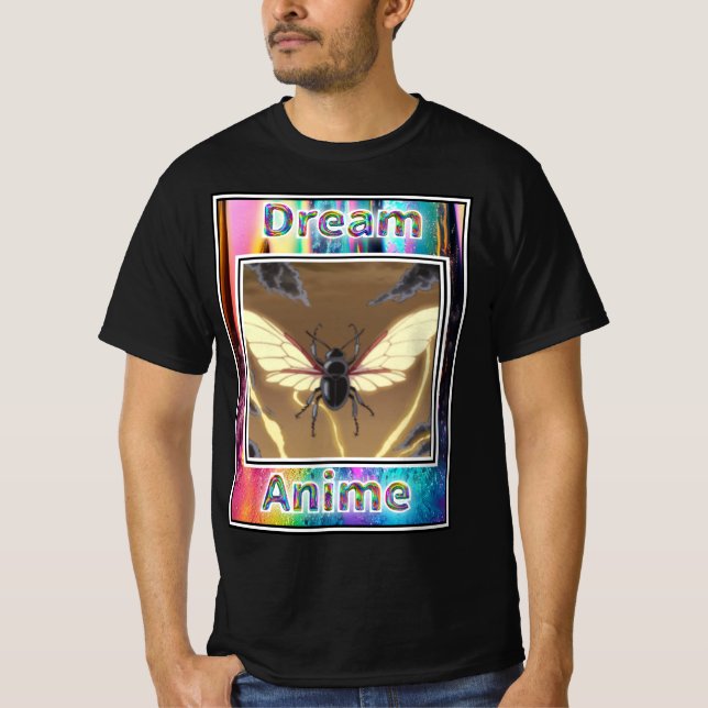 Golden Beetle Dream Anime T Shirt (Framsida)