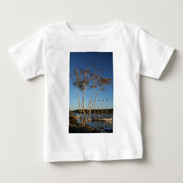 Golden Birch med frakt T-shirt (Framsida)