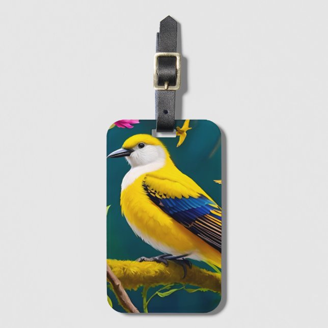 Golden Bird Bagagebricka (Framsida vertikal)