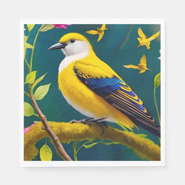 Golden Bird Pappersservett (Framsidan)