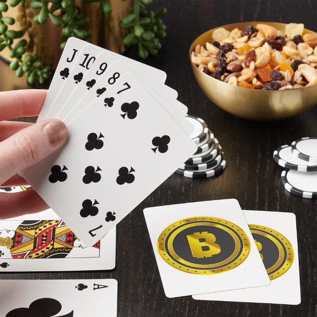 Golden Bitcoin Casinokort (Skapare uppladdad)