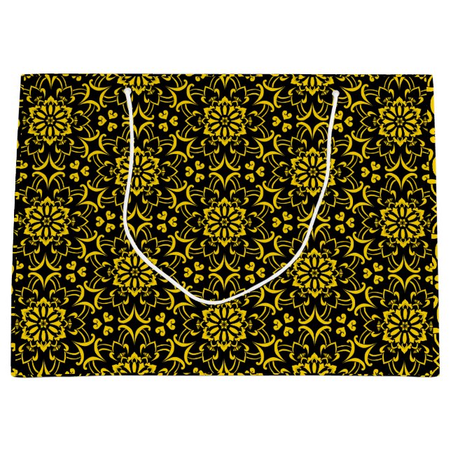 Golden Black and white arabesque bag (Framsidan)