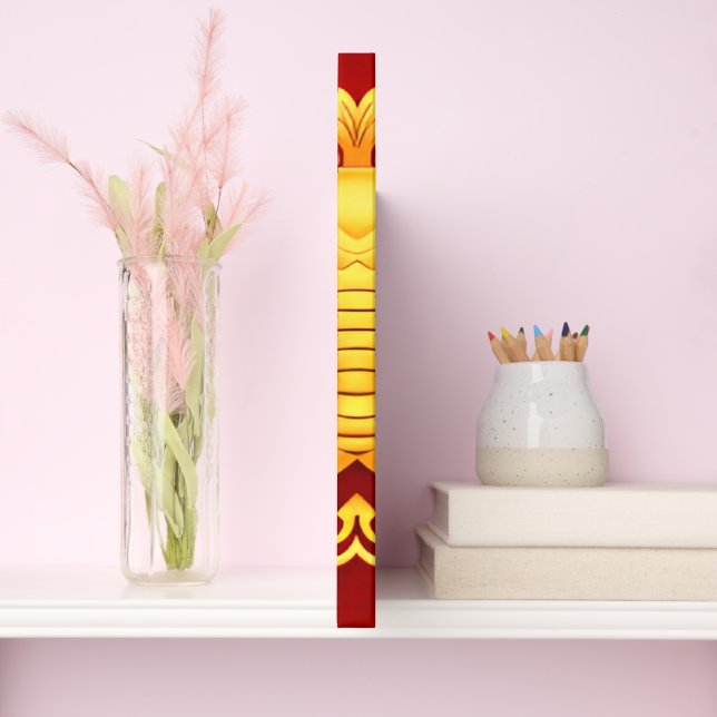 Golden Blessings: Personalized Elephant Mara QR    Gästböcker (Ryggrad)