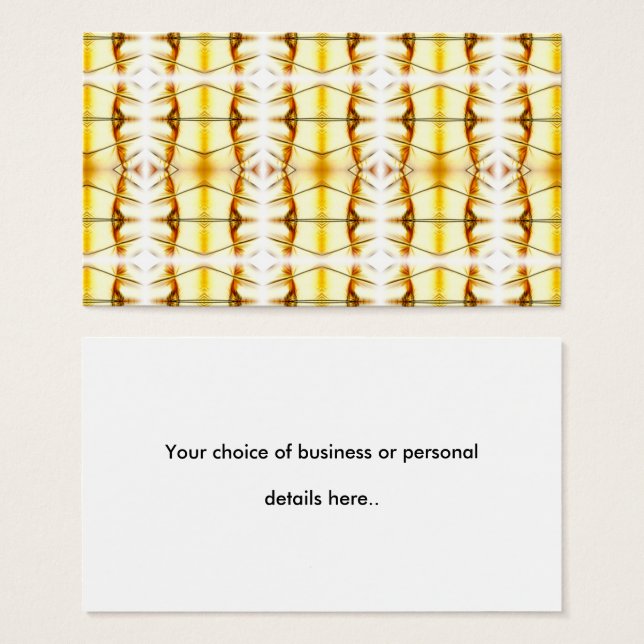 Golden Bling Visitkort (Framsida & baksida)