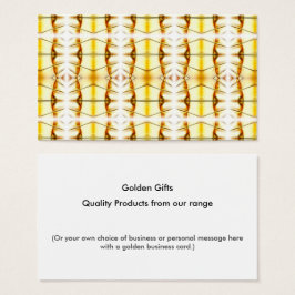 Golden Bling. Visitkort