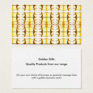 Golden Bling. Visitkort