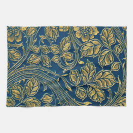 Golden Blommar Elegance Kitchen Towels Kökshandduk