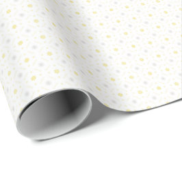 Golden Blommar Harmony Gift Wrap Presentpapper